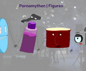 Szenenbild der 4 Pornomythen Figuren